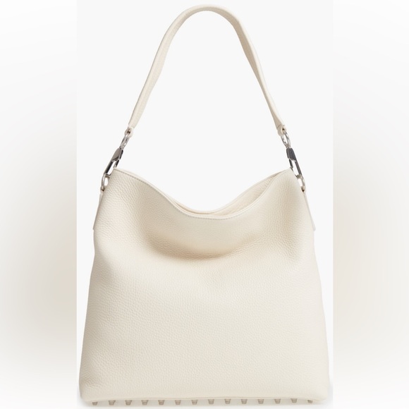 Alexander Wang Women's Dumbo Rogue Rivet Soft Hobo Bag - Cream - Picture 1 of 17
